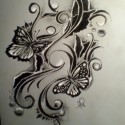 nieco pre baby, butterfly tattoo :)