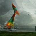 rainbow whale