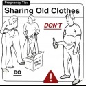 clothes to second hand