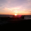 Sunset far away