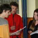 Dramko-skúšky: Ja (Lady Capulet), Dano (Capulet), Gabo (Paris)...:) V plnom nasadení....:D