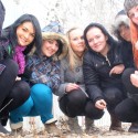 Fajčiarská prestávka :D
Domčú, Nika, Tinka, Nika, Sajmona, Duška & Cuk ;D