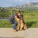 Krásny Leonberger :) V skvelom meste plnom lezcov a hippisákov- Boulder, Colorado