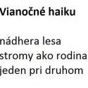 pre všetkých Birdzákov dobrej vôle ;) (a pre @hotaru do TT) ak chcete komentovať, urobte to formou haiku - teda trojveršie, v ktorom prvý a posledný verš má dĺžku 5 slabík, stredný 7