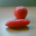 Záhadne vyzerajúca rajčina :D