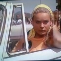 Geneviève Grad (*1944) ako Nicole, dcéra žandára Cruchota vo filme 