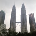 Petronas Twin Towers, KL, Malaysia. Skoda, ze nevyslo pocasie...