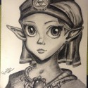 Moja malá Zelda :3 ...už sa pracuje na jej staršej podobizni :) Keď ja ju tak milujem ^_^ 