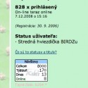 sice neviem, ako sa mi to asi mohlo podarit, ale som 8000cou navstevnickou DUDRIho webky:P:D:D:D