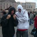 na namesti v tabore...posledny vecer:((....a trochu zima hh...