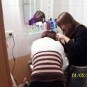 Lucinka mi vlasy strihala:-)