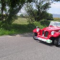 to len také auto prechádzajúce okolo :D ale nie bol nejaký special deň :) začínal sa ring of Kerry.. :)