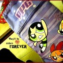 PPG :D Power Puff Girls :D faajn..teraz v tomto vrecku nosím číny na telesnú tak smrdí ako čínsky obchod :D