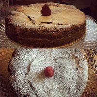 Brownie kolacik s malinami :) uz nie je :D