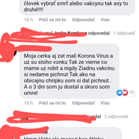 Komentáre ku príspevku o vakcíne na koronu.... Skoro ma d**lo pri čítaní