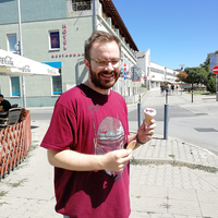 v ten den som si povedal, ze si dam kazdu zmrzku, na ktoru v meste natrafime :D