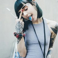 I am blue.