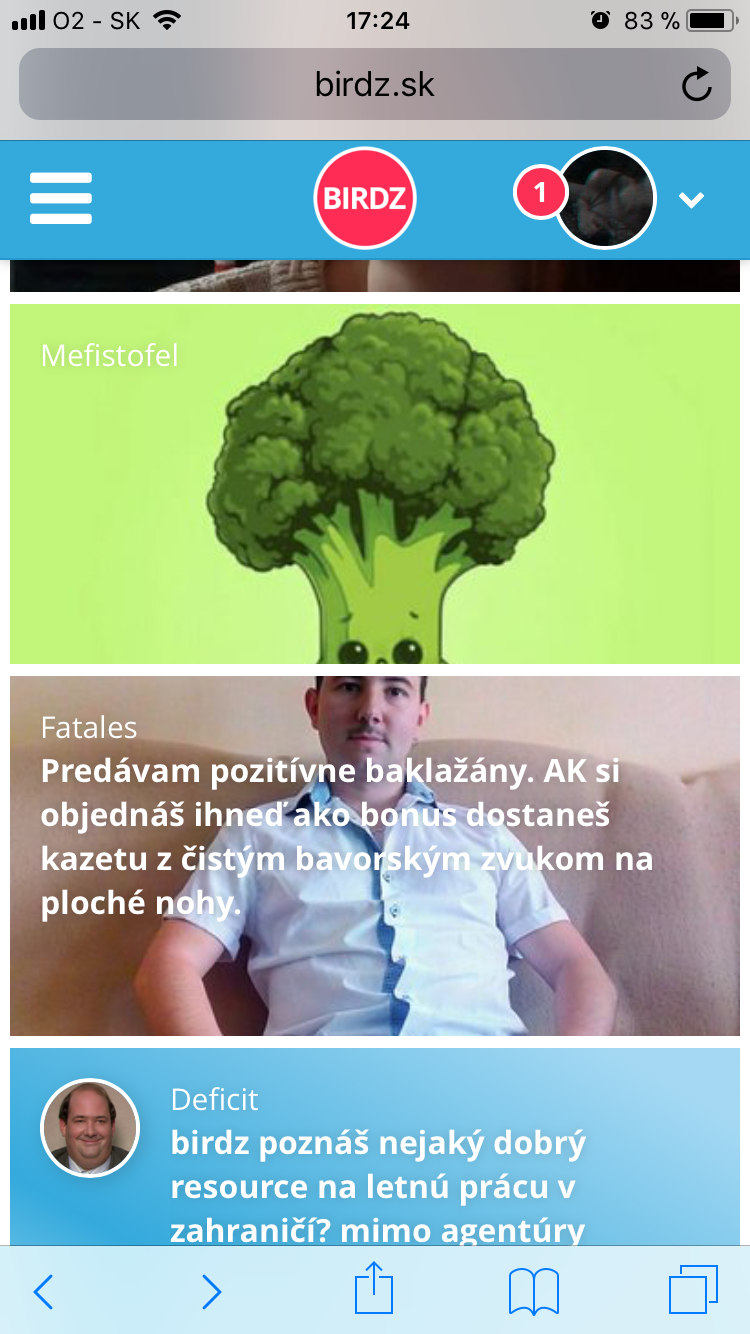 Jak riť na šerbel. 