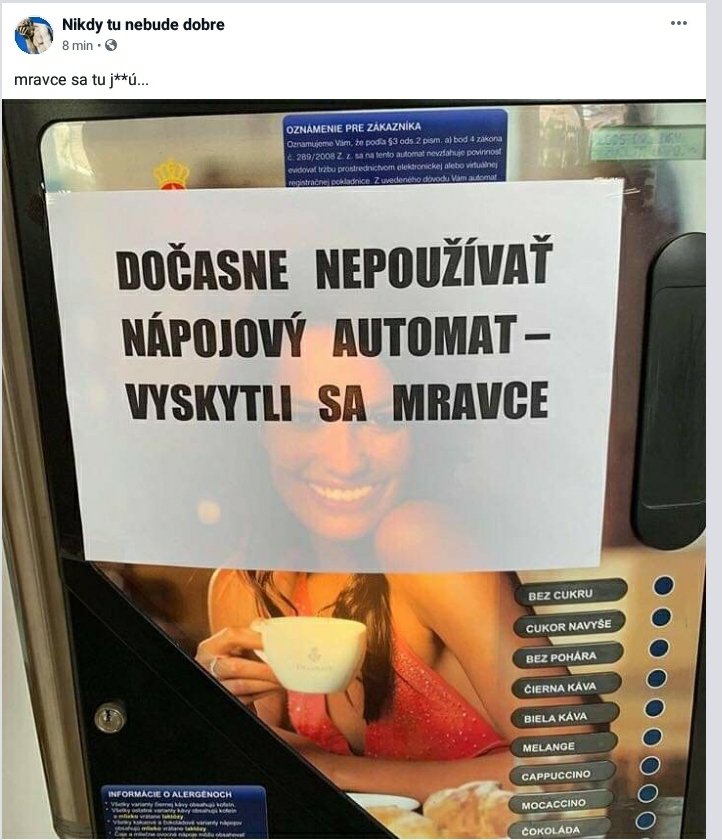 Lebo nema na mlieko... aby ti vyhrau ty spina... na cukor
