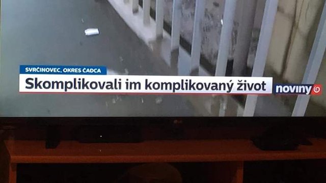 Nikto neskomplikuje skomplikovaný život človeku tak ako skomplikuje komplikovaný život človek človeku.