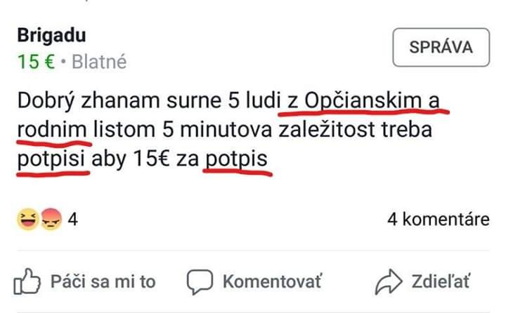 Ked jedna z kotlieb pise pracovnu ponuku