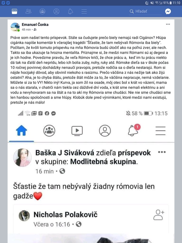 Som si vsimol ze riddler sem dal henten komentar, takto sa k tomu vyjadril moj znamy co je tiez rom, ale samozrejme jeden z tych fakt solidnych. Myslim ze si to zasluzi respekt