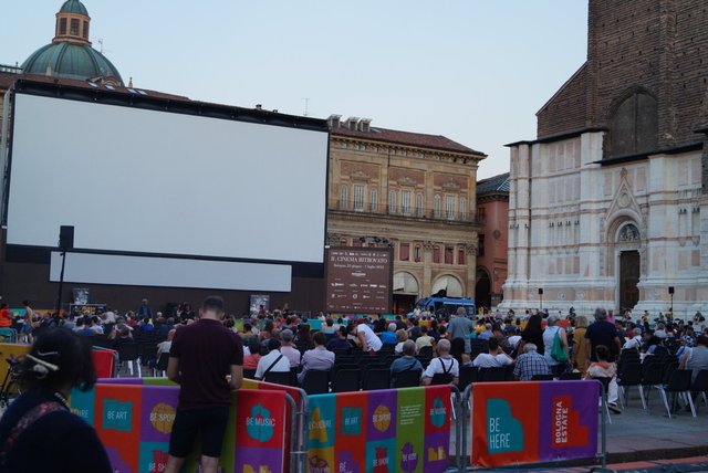 Večerné kino v auguste. :) 