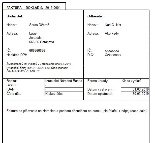Dokaz, že Bircákov platia šidia a ešte je aj neplatcom DPH... To len f tomto štáte byť také može byť možné! 