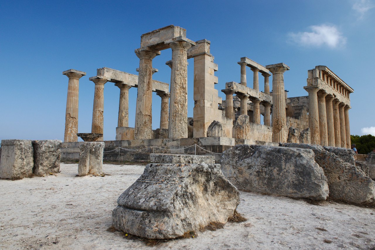na ostrove Aegina
