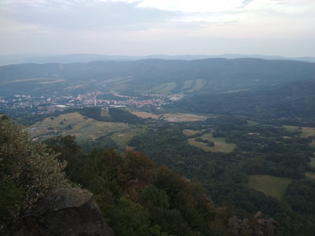 100 km za 3 dni.. som nad Handlovou. 