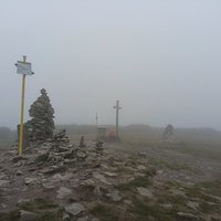 Druhý krát v živote som na vrchu Pilsko a zasa je tu oblak