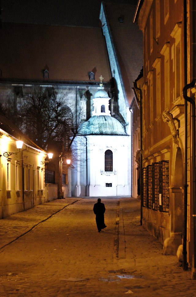 večerná prechádzka