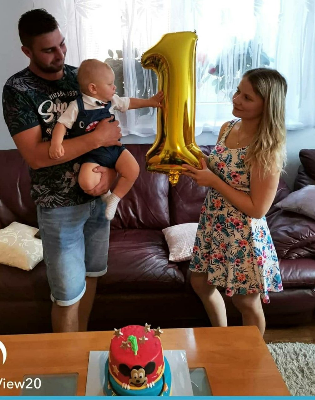 Lásky moje. Oslavovali sme prvý rôčik. 18.8 