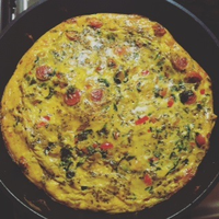 frittata aneb zeleninovo-vajcová bomba, recept v komentári :)