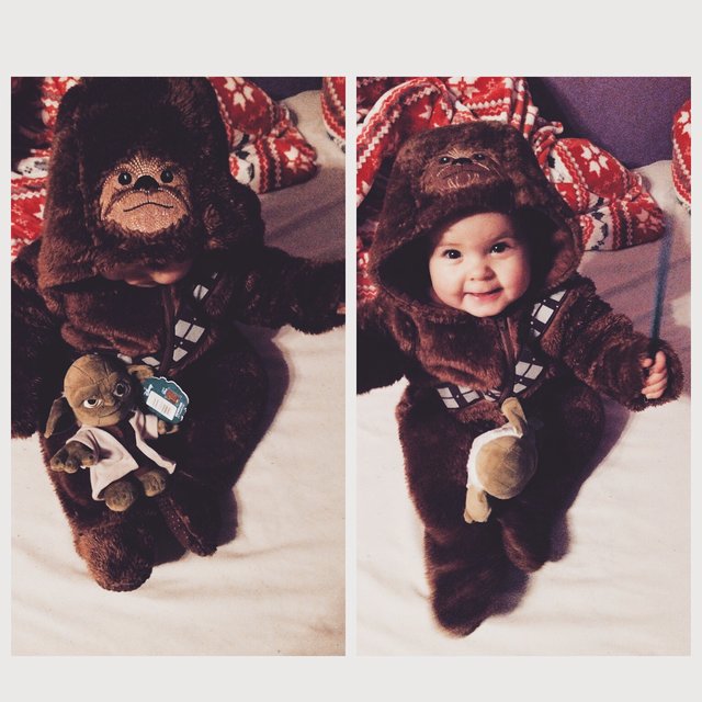 The force is strong with this one. 