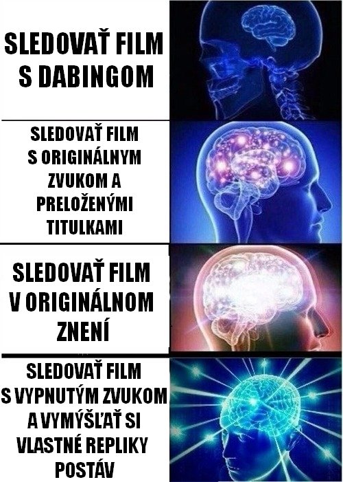 posledná skupina sú skutoční filmoví fajnšmekri
