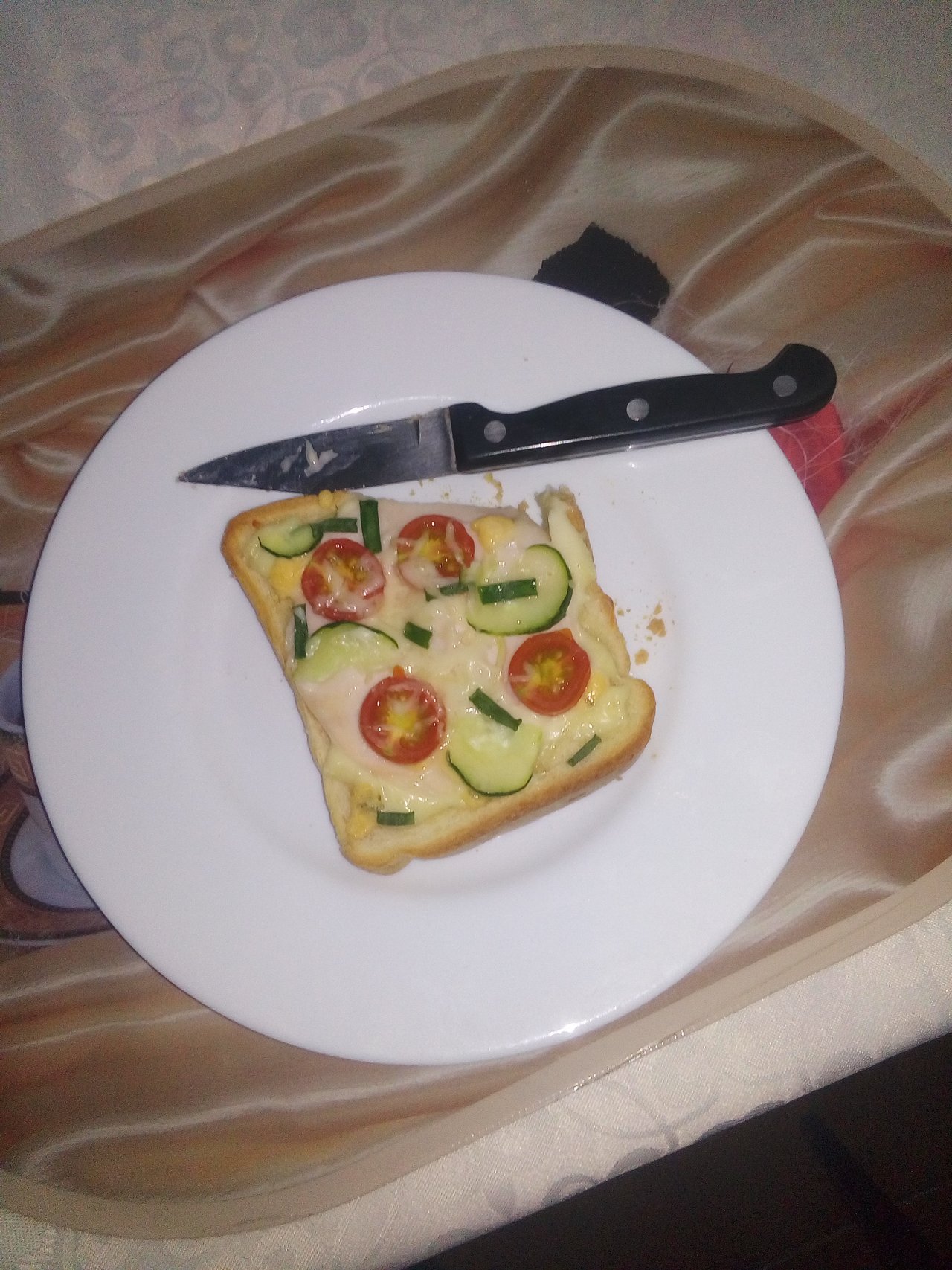 Zapekaný toust ala torpédo :D