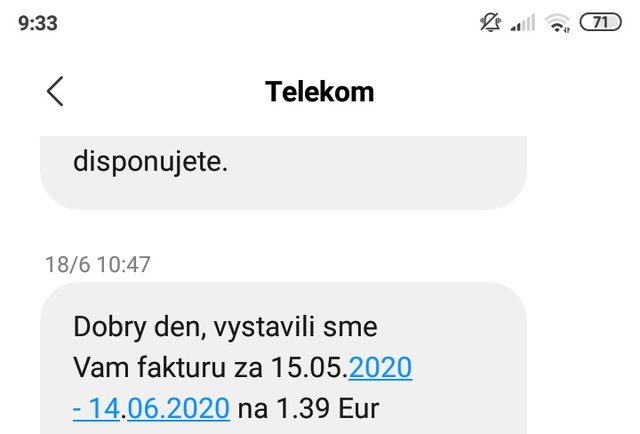 Po troch mesiacoch s nula celých nula celých nula nula minútého kreditu sa mi podarilo prejebať 1,3deveť € kreditu
