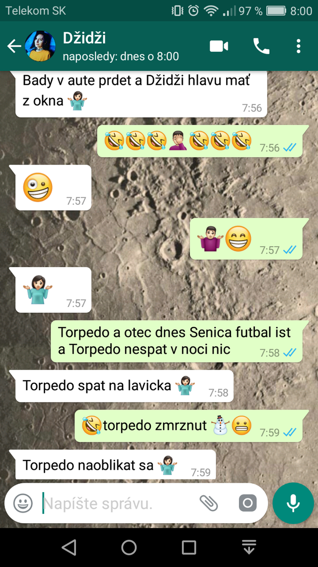 Pobaviť možno sa Birdz keď čítať čo Džidži s Torpédo písať :D
