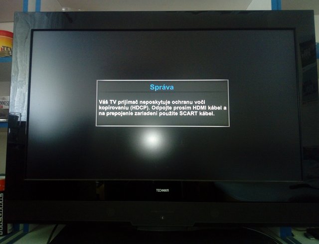 Včera išiou televízor !? A dneska gdo to vypau gdo ho vypau !?