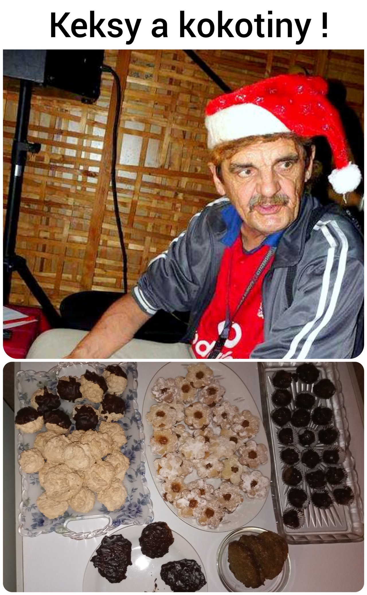 Dnes 22hého ! Keď už máme pomaly aj napečené a Vianoce sa nezadržateľne blížia ... Si pripomíname 6 rokov od náhlej smrti nášho majstra Ladislava Meliška a tak som si dovolúvau použiť naše zákusky na jeho počesť :)