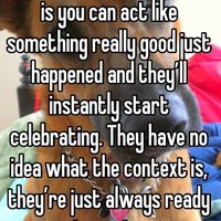 true