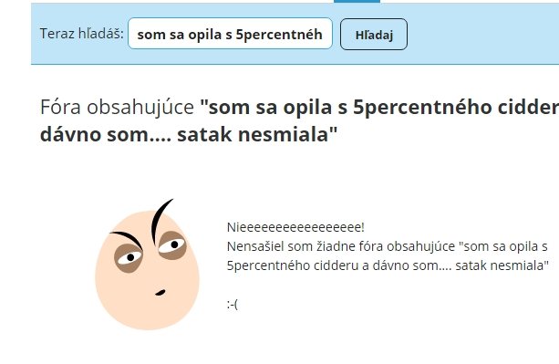 bože asi som fakt opitá ked som to napísala do vyhladávača :D :D
ale fakt som liala nejakej mačke pri cintoríne cider a smiala som sa