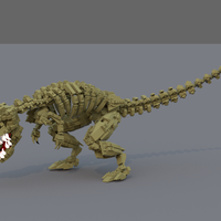 Ukážka z obrázkov v albume Lego - moja tvorba + render