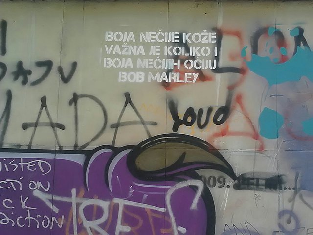 Marley antirasistický výrok