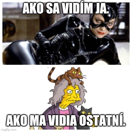 som spravila prvé meme. keď ja milujem mačky. :D