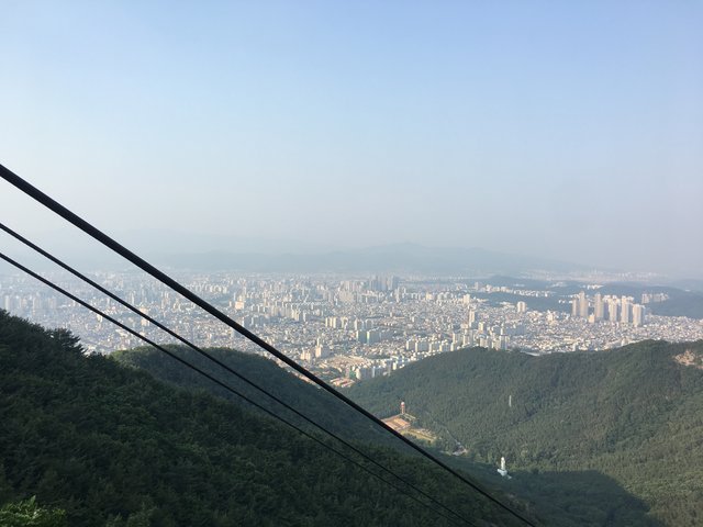 Lanovka nad Daegu