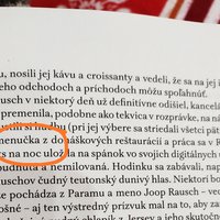 Zo slova menučko sa mi nožík vo vrecku otvára ale že ho raz nájdem v knihe ktorá nie je evitovka by som si nemyslela :D