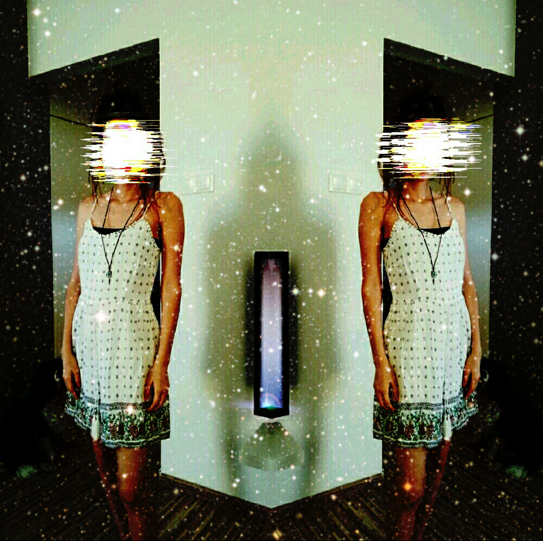 Me and my other me in the universe.