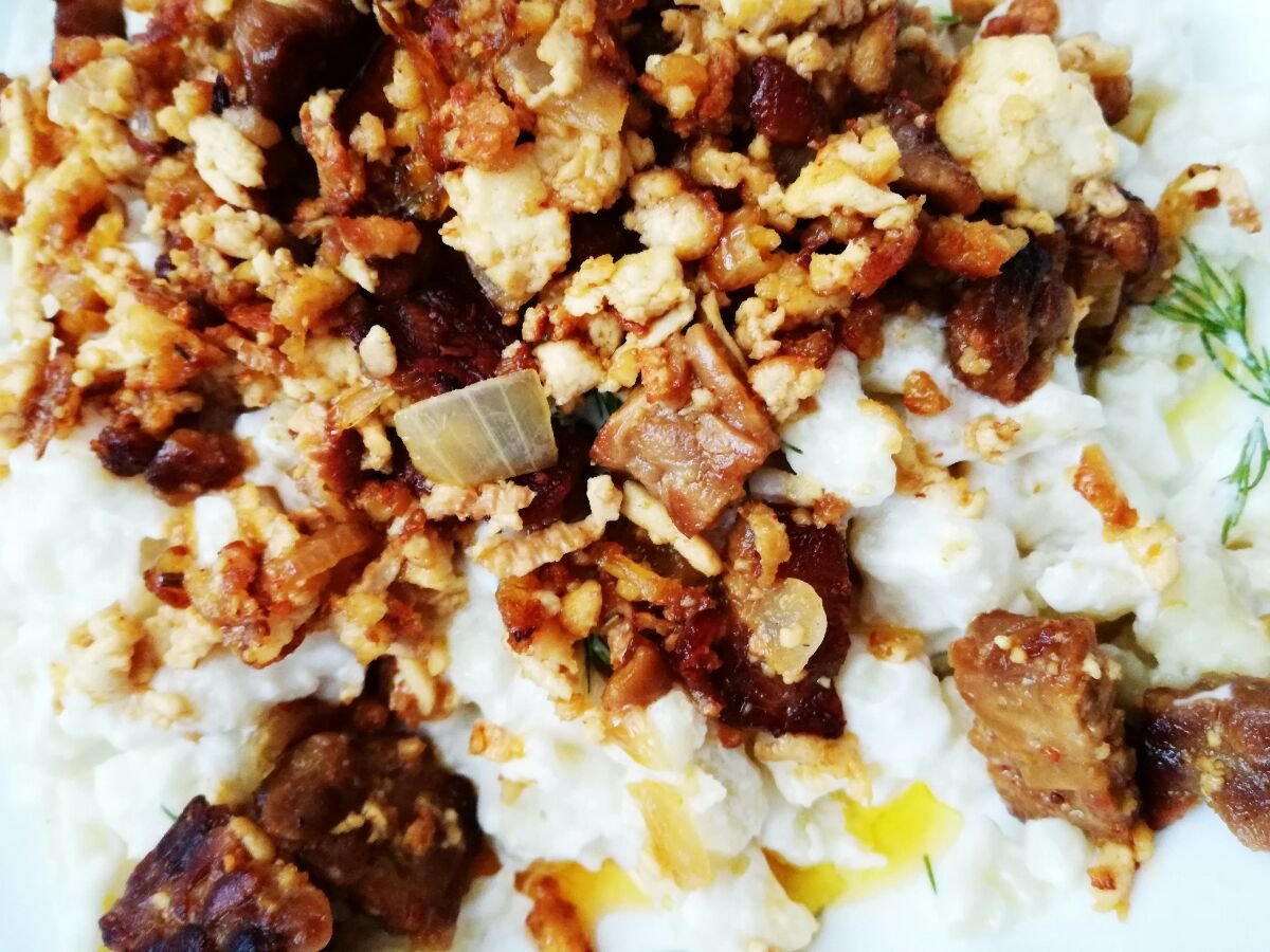 Veganske halušky